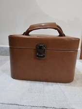 BEAUTY CASE DONNA VINTAGE, in pelle,  primi anni 60 in perfetto stato.
