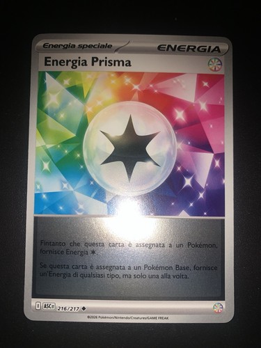 Pokemon carta energia - carta, prisma
