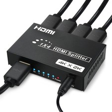 4K Splitter HDMI 1 in 4 Out