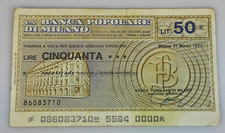 MINIASSEGNO BANCA POPOLARE