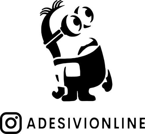 Adesivo pretagliato minion - pretagliato,