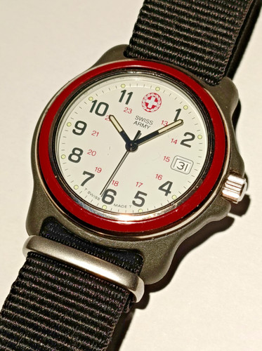 Swiss army vintage quartz - army,