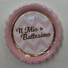 kit tavola battesimo 16 piatti