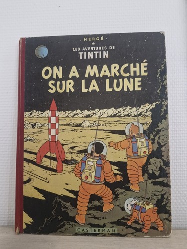 Tintin marché sur la - bd, a