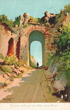 dl412 cartolina baia, arco felice,napoli