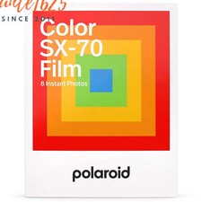 Pellicola a colori Polaroid SX-70 nuova sigillata per tutte le fotocamere Polaroid SX-70 - 8 foto