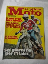 Rivista IL PILOTA MOTO  1976
