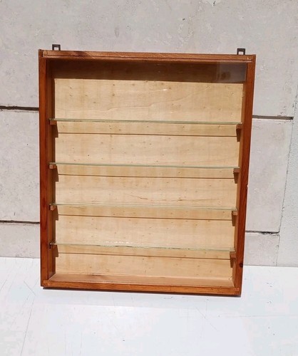 Bacheca legno vetrinetta