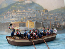 SOLDATINI DI PIOMBO REGNO DUE SICILIE LANCIA MARINA 1860  TOYSOLDIERS