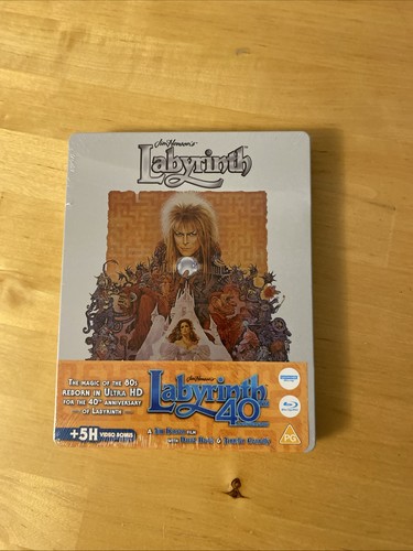 Labyrinth steelbook 40th - steelbook,
