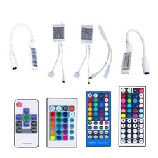 44key RF IR telecomando controller wireless 12V 24v per luce striscia LED RGB rgbw 5050