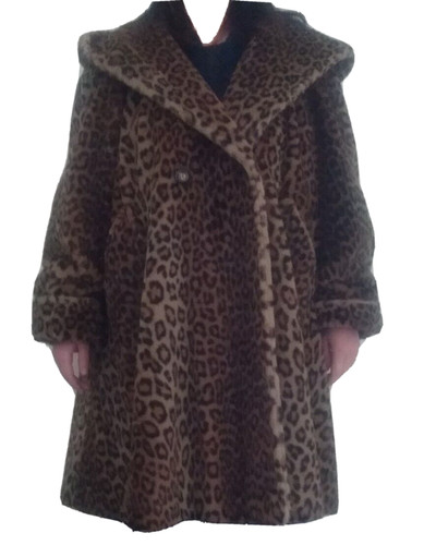 Cappotto pelliccia ecologica - cappotto,