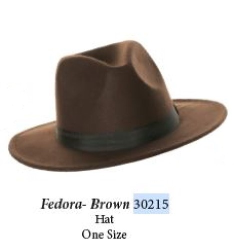 Cappello marrone feltro - cappello, in