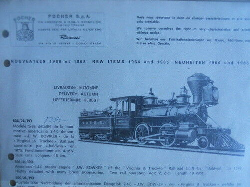 Catalogo pocher novit 1965 - pocher, novit�