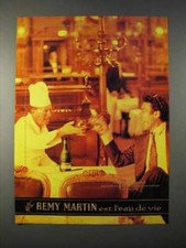 Pubblicità 1992 Remy Martin VSOP Cognac - est l'eau de vie
