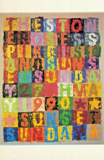 Rose di pietra, cartolina