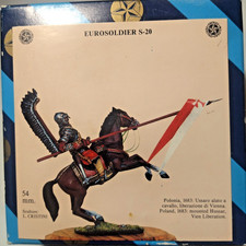 EMI EUROSOLDIERS: Ussaro alato polacco - Polish Winged Hussar 1683 (54mm met.)