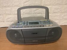 Sony CFD-S03CP CD Cassette Player/Record AM/FM Radio Portable Stereo