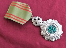 Ordine della Gloria Nīshān al-Iftikār Tunisia 1831 con nastro