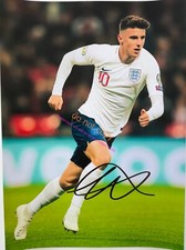 Mason Mount foto autografata firmata