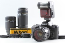 [Quasi come nuovo] Nikon F-601 QD Quartz Date AF 28-85mm 70-210mm 45-300mm dal GIAPPONE