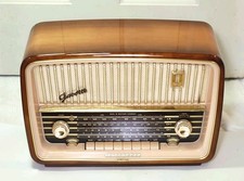 Telefunken Gavotte 5253w Radio a valvole AM/FM/SW Germania Ovest Bellissima Originale Con
