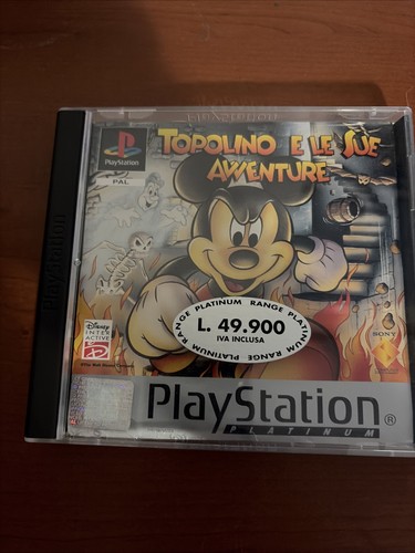 Topolino sue avventure - e, le