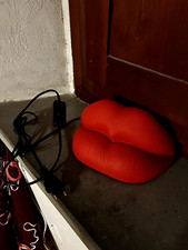 Lampada design labbra rosse