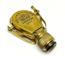 Antico binocolo monocolo marittimo in ottone monocolo vintage nautico spyglass