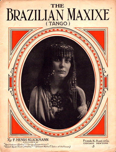 Antico spartito brasiliano