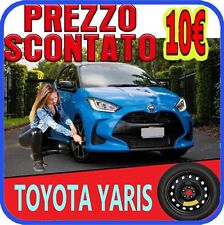 Ruotino Di Scorta Toyota Yaris 15" 5 Fori Ruota Gomma DOT2025 Emergenza Strad.