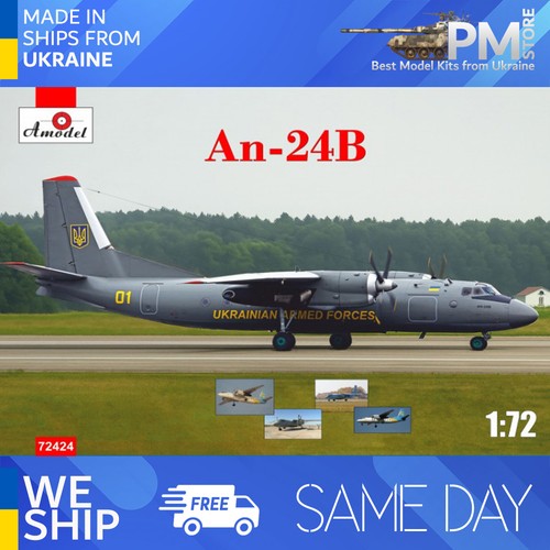 Amodel 72424 antonov - amodel, 1/72