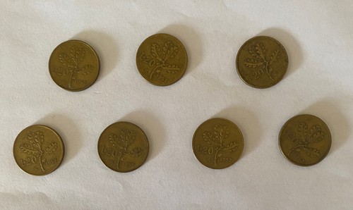 Lotto monete lire - da, del
