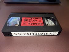 VTG TAPES OF TERROR: THE UFO INCIDENT VHS Tape Orig. Release C2
