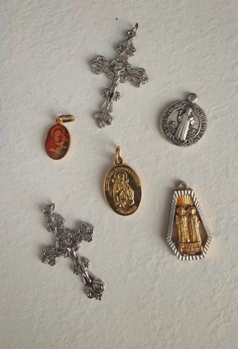 Lotto charms religiosi - lotto, 6