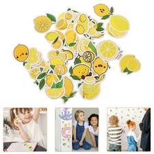 50 Pezzi Adesivi Limone