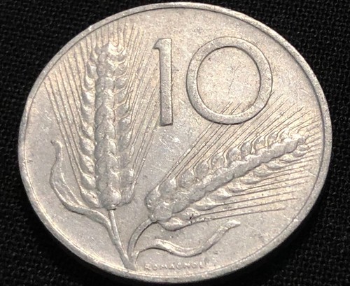 Italy lire 1955 world - italy, 10