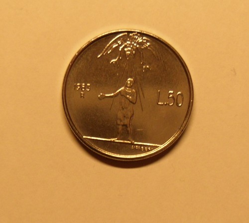 Moneta lire di - moneta,