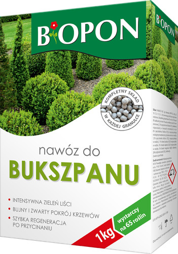 Concime per bosso siepi 1kg - bosso, e