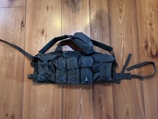 CORPETTO/GIUBOTTO TATTICO PETTORALE (verde oliva) 6 tasche