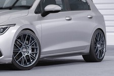 2 Minigonne Laterali Sottoporta Tuning Golf 8 2020-2023 RICAMBIO DA VERNICIARE