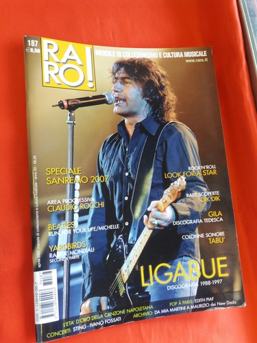 Rivista musicale raro - ", raro"