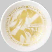 Athrun Zala (oro ver.) SEED piccolo piatto Gundam Cafe Limited 10 cm