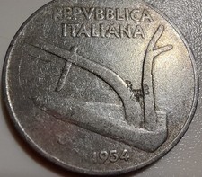 MONETA RARA DA 10 LIRE DEL