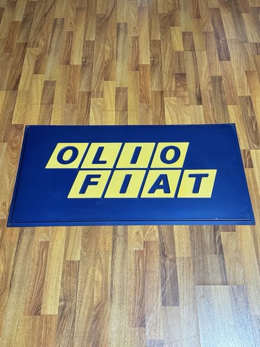 Insegna olio fiat vintage - olio,