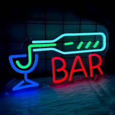 Insegna Neon Bar LED Bar Birra