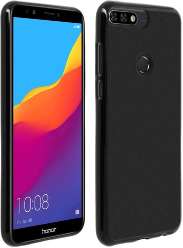 Coque noir slim pour honor - coque,