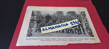AMBROSIANA INTER PAGINA/RITAGLIO da ALMANACCO CALCIO RIZZOLI 1942 + COMINELLI