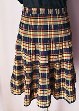 Gonna estiva multicolore  plissettata