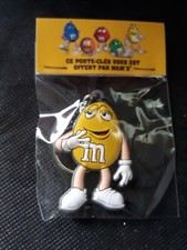 Portachiavi giallo porte - m&m's,